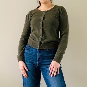 ⚡️ 3/$20 - Dark Green Cardigan